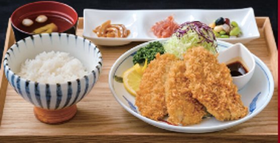鯵フライ膳